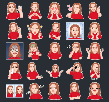 Мой vmoji но это Катя