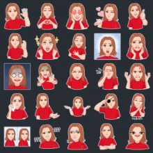 Мой vmoji но это Катя