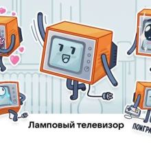 Ламповый телевизор
