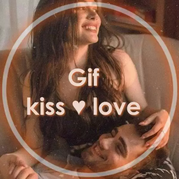 Gif kiss ❤ love