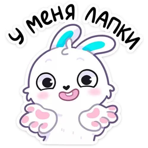 у меня лапки